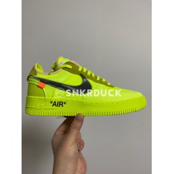 OFF-WHITE × NIKE AIR FORCE 1 VOLT オフホワイト×ナイキ エアフォース1 ロー ボルト AO4606-700