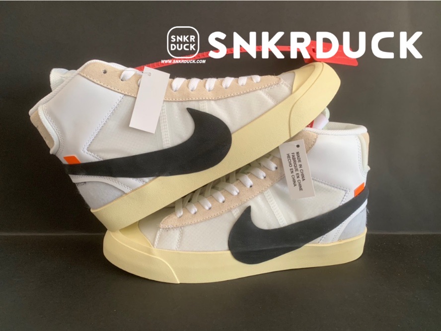 OFF-WHITE × NIKE THE TEN BLAZER MID オフホワイト × ナイキ ザ・テン ...